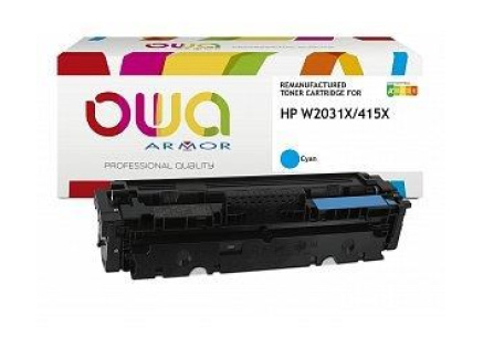 OWA Armor toner pro HP CLJ Pro MFP M450 cyan, level man., 6.000 str., komp.s W2031X