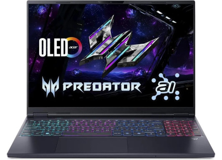 ACER NTB Predator Helios Neo 16S AI (PHN16S-71-99Q1),Ultra9-275HX,16"WQXGA,64GB,1TB SSD,RTX 5070Ti,W11H,Black
