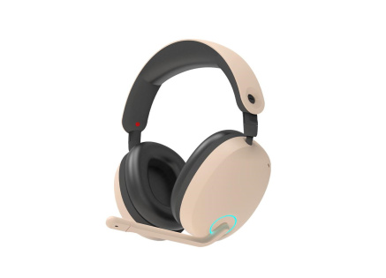 ZALMAN headset ZM-HPS800W, Herní, Bluetooth, Bezdrátový USB, 7.1, béžová ZALMAN headset ZM-HPS800W, Herní, Bluetooth, Bezdrátový USB, 7.1, béžová