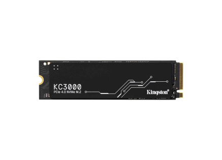 Kingston SSD 1TB (1024GB) KC3000 M.2 2280 NVMe™ PCIe Gen 4 (R 7000MB/s; W 6000MB/s) Kingston SSD 1TB (1024GB) KC3000 M.2 2280 NVMe™ PCIe Gen 4 (R 7000MB/s; W 6000MB/s)