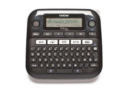 BROTHER tiskárna štítků PT-D210 - 12mm, pásky TZe - popisovač BROTHER tiskárna štítků PT-D210 - 12mm, pásky TZe - popisovač
