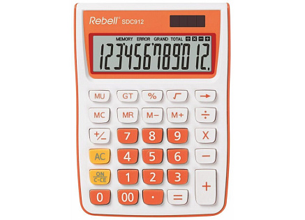 REBELL kalkulačka - RE-SDC912OR BX
