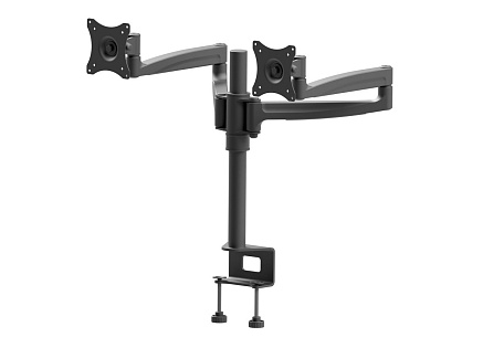 Kancelářský stolní držák na 2 monitory EDBAK DM121 Kancelářský stolní držák na 2 monitory EDBAK DM121