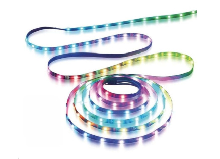 WG - Chytrý LED pásek WG17, 5 metrů, s ovladačem i aplikaci, IP 20, se síťovým adaptérem WG - Chytrý LED pásek WG17, 5 metrů, s ovladačem i aplikaci, IP 20, se síťovým adaptérem