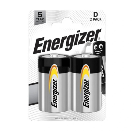 Energizer LR20/2 Everyday D Velký monočlánek 2pack Alkalické Energizer LR20/2 Everyday D Velký monočlánek 2pack Alkalické
