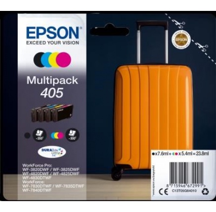 EPSON ink Multipack 4-colours 405 Durabrite Ultra EPSON ink Multipack 4-colours 405 Durabrite Ultra