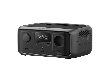 EcoFlow RIVER 3 UPS bateriová stanice, kapacita 245 Wh, výkon 300 W, LiFePO4, rychlost přepnutí do 10 ms