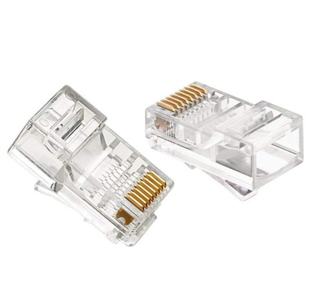 PremiumCord Konektor RJ45 8pinů, UTP Cat6, balení 10ks PremiumCord Konektor RJ45 8pinů, UTP Cat6, balení 10ks