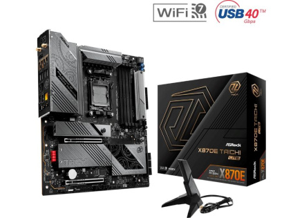 ASRock MB Sc AM5 X870E TAICHI LITE, AMD X870, 4xDDR5, 1xHDMI, 2xUSB4, WI-FI