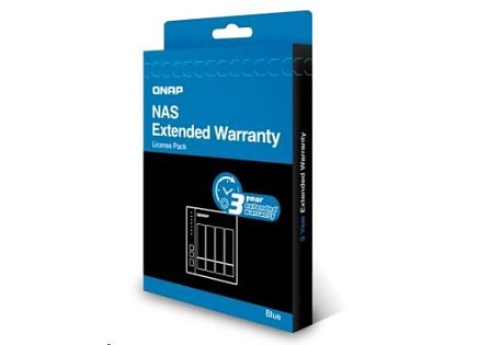 QNAP LIC-NAS-EXTW-BLUE-3Y-EI elektronická prodlužujicí záruka 3 roky