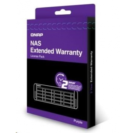 QNAP LIC-NAS-EXTW-PURPLE-2Y-EI elektronická prodlužujicí záruka 2 roky QNAP LIC-NAS-EXTW-PURPLE-2Y-EI elektronická prodlužujicí záruka 2 roky