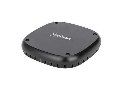 MANHATTAN bezdrátová nabíječka Under-Desk Fast Wireless Charger – 10 W, černá
