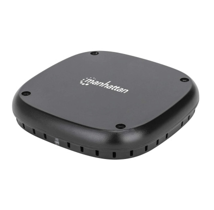 MANHATTAN bezdrátová nabíječka Under-Desk Fast Wireless Charger – 10 W, černá MANHATTAN bezdrátová nabíječka Under-Desk Fast Wireless Charger – 10 W, černá