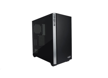 IN WIN skříň 216, mid tower, 220mm PSU, 166mm fan,, 2xHDD, 5xSSD, 2x USB 3.0 / HD Audio / Black