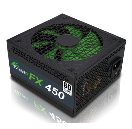 EVOLVEO FX 450, zdroj 450W ATX, 14cm, tichý, 80+, bulk, záruka 3 roky EVOLVEO FX 450, zdroj 450W ATX, 14cm, tichý, 80+, bulk, záruka 3 roky