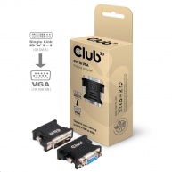 Club3D Adaptér pasivní DVI-I na VGA (M/F)