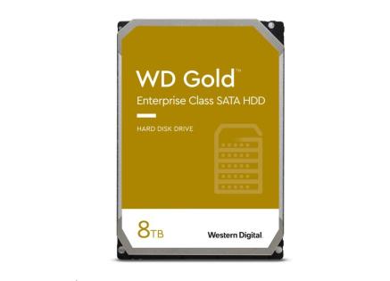 WD GOLD WD8005FRYZ 8TB, SATA III 3.5", 256MB 7200RPM, 267MB/s, CMR, Enterprise