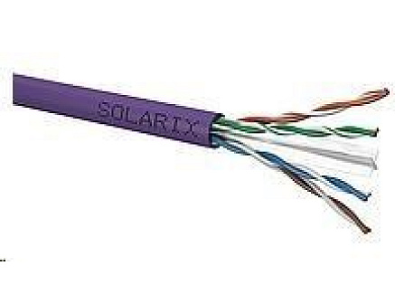 Instalační kabel Solarix UTP, Cat6, drát, LSOH, box 305m SXKD-6-UTP-LSOH