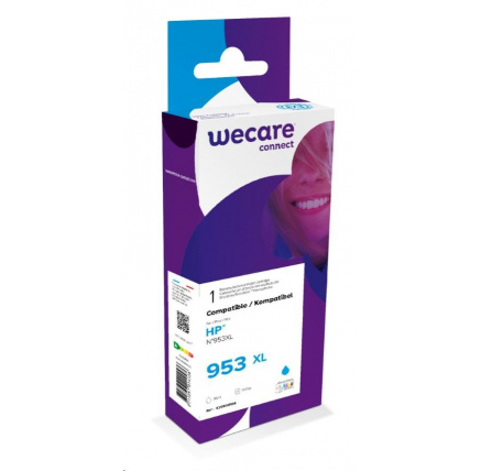 WECARE ARMOR cartridge pro HP OfficeJet Pro 8218, 8710, 8720, 8730, 8740 modrá 26ml (953XL) WECARE ARMOR cartridge pro HP OfficeJet Pro 8218, 8710, 8720, 8730, 8740 modrá 26ml (953XL)