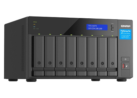 QNAP TVS-h874X-i9-64G (16C/i9/64GBRAM/8xSATA/2x2,5GbE/2xM.2/2x10GbE/3xUSB3.2/1xHDMI/2xPCIe) QNAP TVS-h874X-i9-64G (16C/i9/64GBRAM/8xSATA/2x2,5GbE/2xM.2/2x10GbE/3xUSB3.2/1xHDMI/2xPCIe)