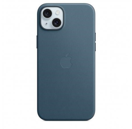 APPLE iPhone 15 Plus FineWoven Case with MagSafe - Pacific Blue