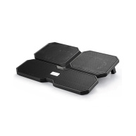DEEPCOOL Chladící podložka Multi Core X6, pod notebook, černá