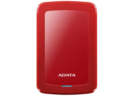 ADATA Externí HDD 1TB 2,5" USB 3.1 HV300, červený