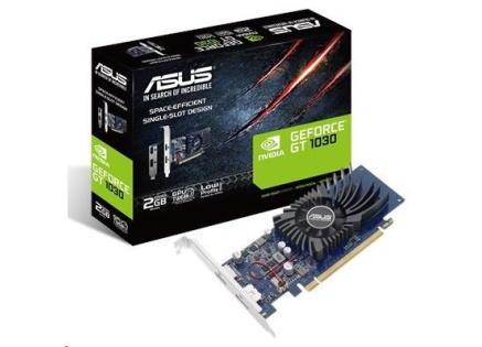 ASUS VGA NVIDIA GeForce GT 1030 BRK 2G, 2G GDDR5, 1xHDMI, 1xDP