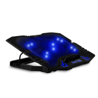 EVOLVEO Ania 5, chladicí podstavec pro notebook, modré podsvícení