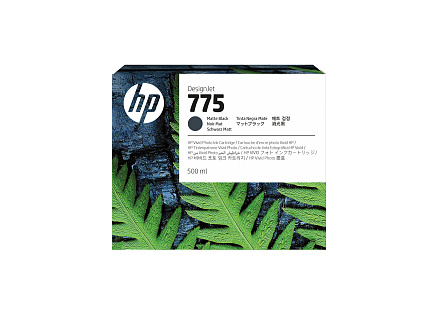 HP 775 500-ml Matte Black Ink Cartridge HP 775 500-ml Matte Black Ink Cartridge