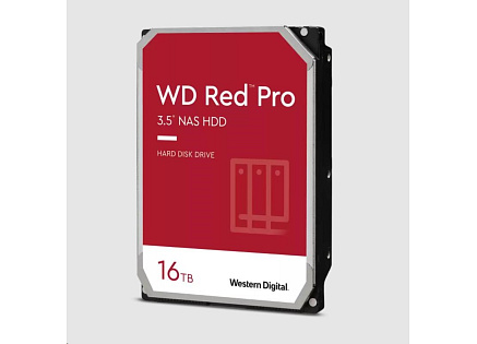 WD RED Pro NAS WD161KFGX 16TB, SATA III 3.5", 512MB 7200RPM, 259MB/s, CMR WD RED Pro NAS WD161KFGX 16TB, SATA III 3.5", 512MB 7200RPM, 259MB/s, CMR