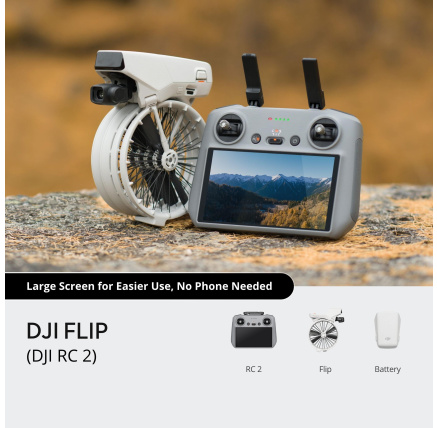 DJI Flip s ovladačem DJI RC 2