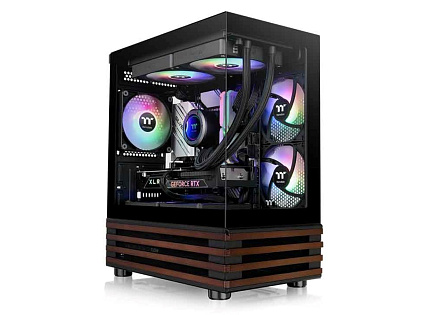 THERMALTAKE Case View 170 WS ARGB, Průhledná bočnice, černá