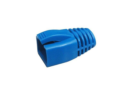 Ochrana pro konektor RJ45 Cat6A, snag-proof - modrá, 100ks