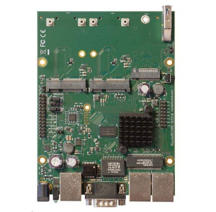 MikroTik RouterBOARD RBM33G, dual-core 880MHz, 256MB DDR3, 3x GLAN, 2x mini-PCIe, 2xSIM slot, 1xM.2, USB, RS232, vč. L4 MikroTik RouterBOARD RBM33G, dual-core 880MHz, 256MB DDR3, 3x GLAN, 2x mini-PCIe, 2xSIM slot, 1xM.2, USB, RS232, vč. L4