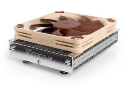 NOCTUA Chladič CPU NH-L9a-AM5, 1x 92mm, AM5, hnědá/stříbrná