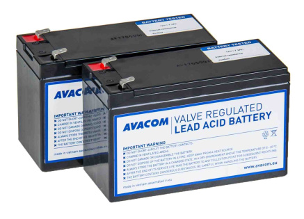 AVACOM AVA-RBP02-12072-KIT - baterie pro CyberPower, EATON, Effekta, FSP Fortron, Legrand