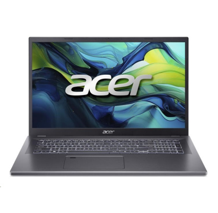 ACER NTB Aspire 17 (A17-51M-50KT),Core 5 120U,17.3"FHD,16GB,512GB SSD,Intel Graphics,Linux,Gray