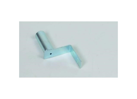 Držák antény na zeď mini, galvanický zinek, délka 8,5cm, výška 8,5cm