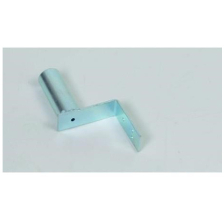 Držák antény na zeď mini, galvanický zinek, délka 8,5cm, výška 8,5cm