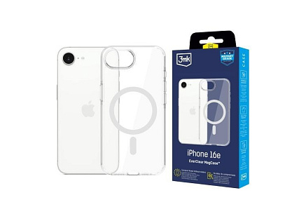 3mk ochranný kryt EverClear Magcase pro Apple iPhone 16E