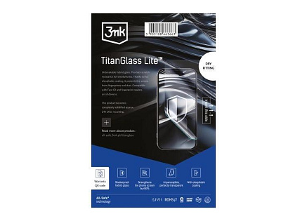 3mk All-Safe - AIO fólie TitanGlass Lite Dry Fitting Phone, 5 ks