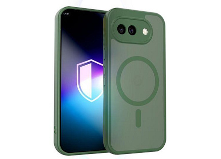 3mk ochranný kryt Misty MagCase Green pro Google Pixel 10A 3mk ochranný kryt Misty MagCase Green pro Google Pixel 10A