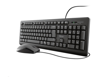 TRUST set klávesnice + myš PRIMO, USB, DE