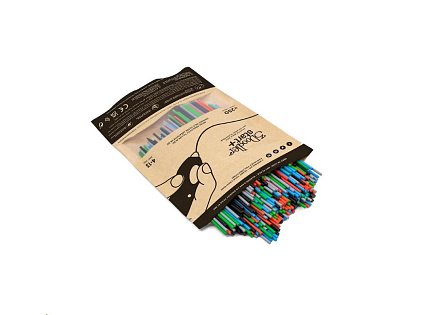 3Doodler náplň ECO-PCL pro 3D pero Start+ 250ks - černá, červená, šedá, modrá