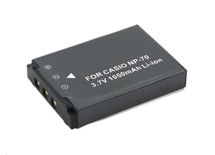 Braun akumulátor CASIO NP-70, 1050mAh