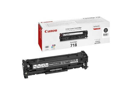 Canon TONER CRG-718BK černý pro  i-Sensys LBP7200CDN, LBP7210Cdn, LBP7660CDN, LBP7680CX, MF724Cdw, MF728Cdw (3 400 str.)