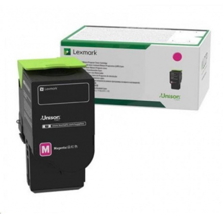 LEXMARK CX825, CX860 Magenta Extra High Yield Return Programme Toner Cartridge LEXMARK CX825, CX860 Magenta Extra High Yield Return Programme Toner Cartridge