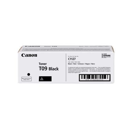 CANON toner T09BK černý pro i-Sensys X C1127P , C1127I a C1127IF (7 600 str.) CANON toner T09BK černý pro i-Sensys X C1127P , C1127I a C1127IF (7 600 str.)