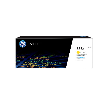 HP 658X Yellow LaserJet Toner Cartridge (28,000 pages) HP 658X Yellow LaserJet Toner Cartridge (28,000 pages)